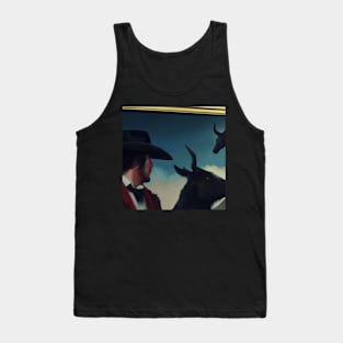 cowboys picture art Tank Top